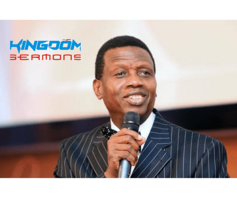 Sermon: The Source Of All Strength By Pastor EA Adeboye